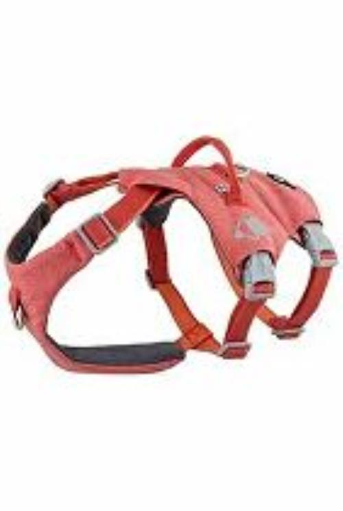 Postroj Hurtta Safeguard ECO jahodový 75-95 + miska zadarmo
