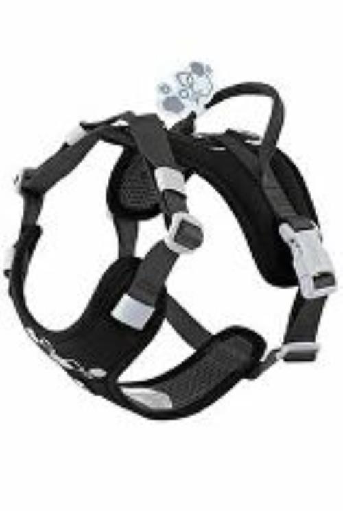 Postroj Hurtta Weekend Warrior II ECO čierny 75-100 + miska zadarmo
