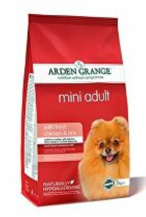 Arden Grange Dog Adult Mini with fresh Chick&Rice 2kg