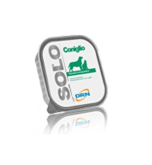 SOLO Coniglio 100% (králik) vanička 300g + Množstevná zľava