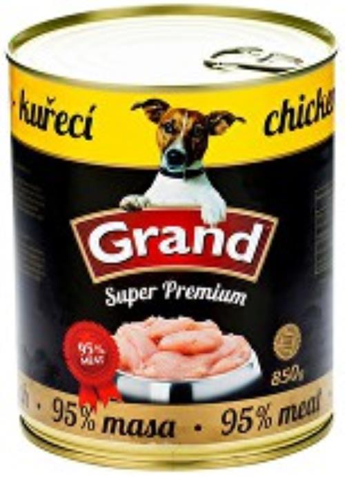 GRAND konz. Superpremium pes hydinový 850g + Množstevná zľava