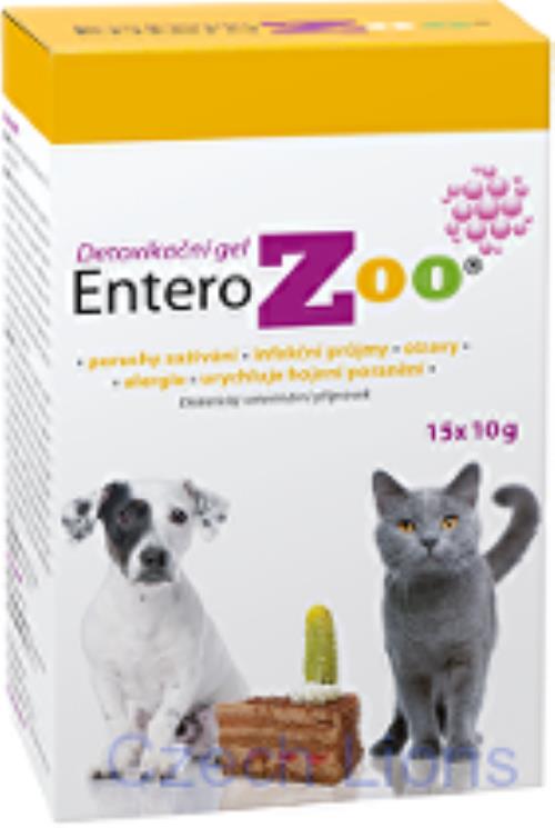 Entero ZOO detoxikačný gél 15x10g