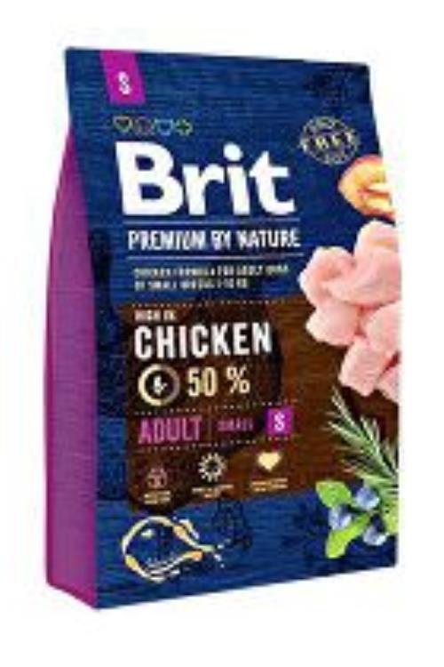 Brit Premium Dog by Nature Adult S 3kg