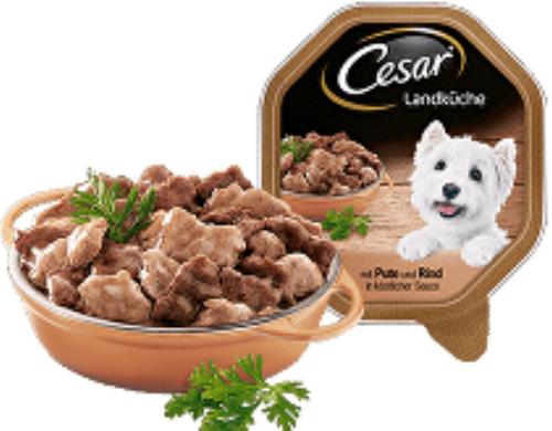 Cesar morčacie a hovädzie mäso 150g + Množstevná zľava