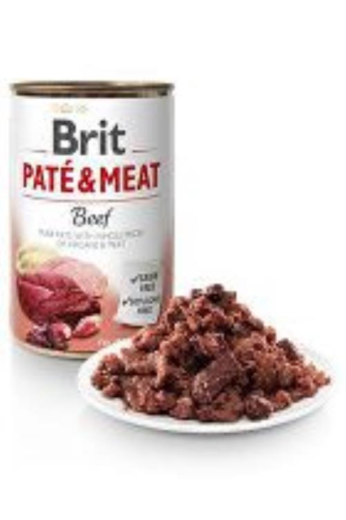 Brit Dog Cons Paté & Meat Beef 800g + Množstevná zľava