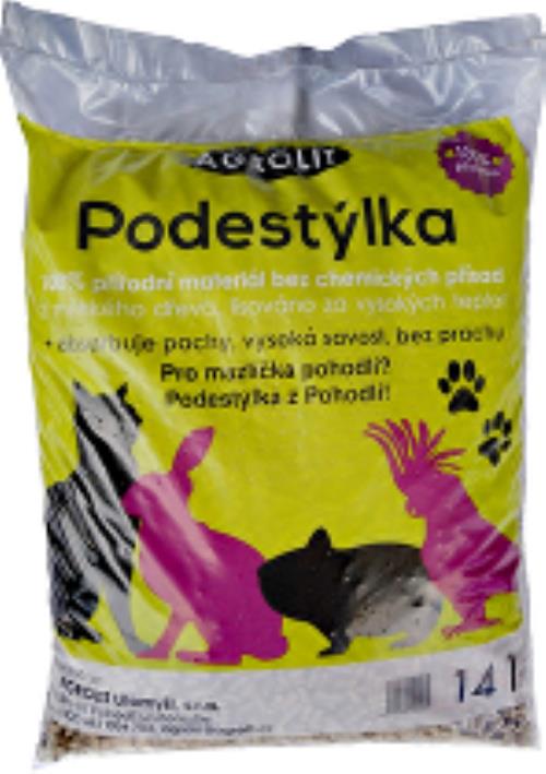 Drevená podstielka Agrolit 14 litrov
