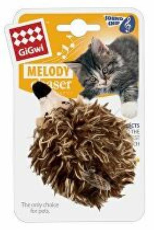 Hračka mačka GiGwi Melody Chaser Ježko so zvukovým čipom