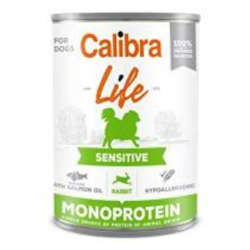 Calibra Dog Life cons.Sensitive Rabbit 400g