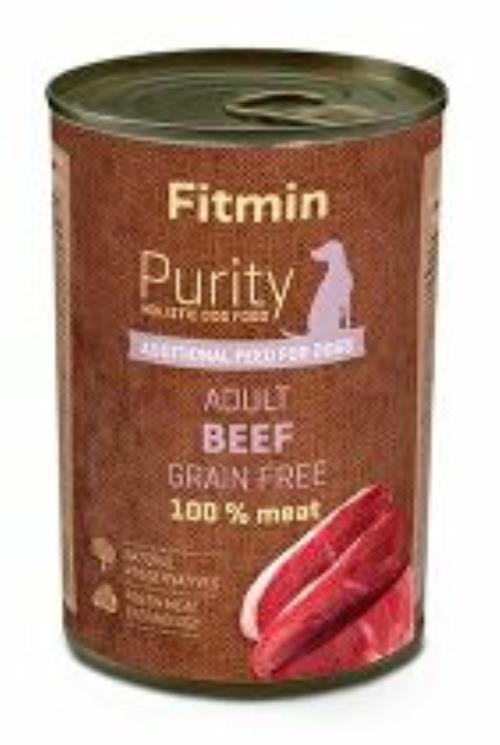 Fitmin dog Purity konzerva s hovädzím mäsom 400g + Množstevná zľava