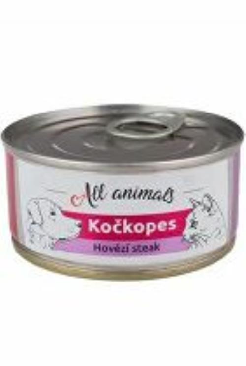 Steak z hovädzej svaloviny All Animals 100g + Množstevná zľava