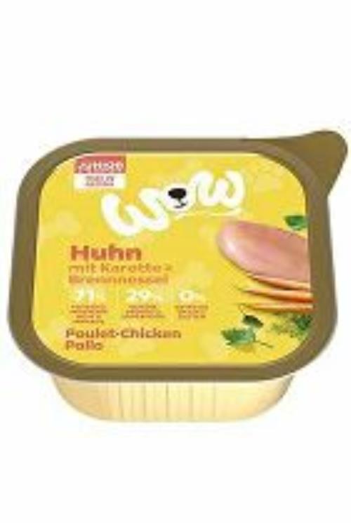 WOW Kuracie mäso s mrkvou Junior paštéta 150g + Množstevná zľava