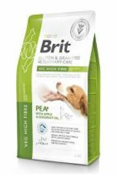 Brit VD Dog GF Veg High Fibre 2kg