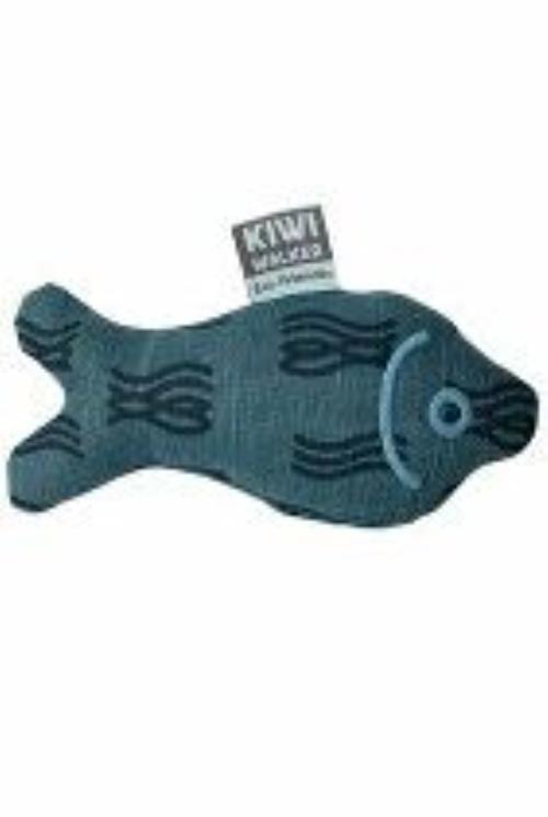 Hračka pes 4Elements Plush Fish modrá Kiwi