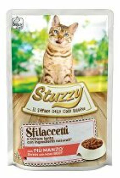 Stuzzy Cat kapsička Adult hovädzie 85G + Množstevná zľava