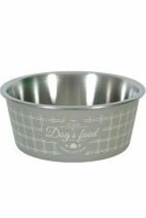 Nerezová miska pre psov FOOD DOG 400ml hnedá Zolux