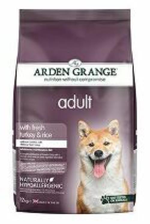 Arden Grange Dog Adult s čerstvým morčacím mäsom a ryžou 12kg