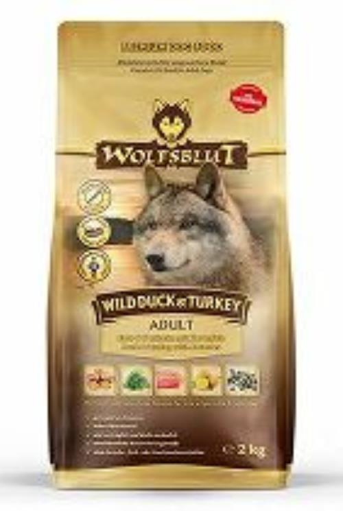 Wolfsblut Dog Adult Wild Duck & Turkey 2kg