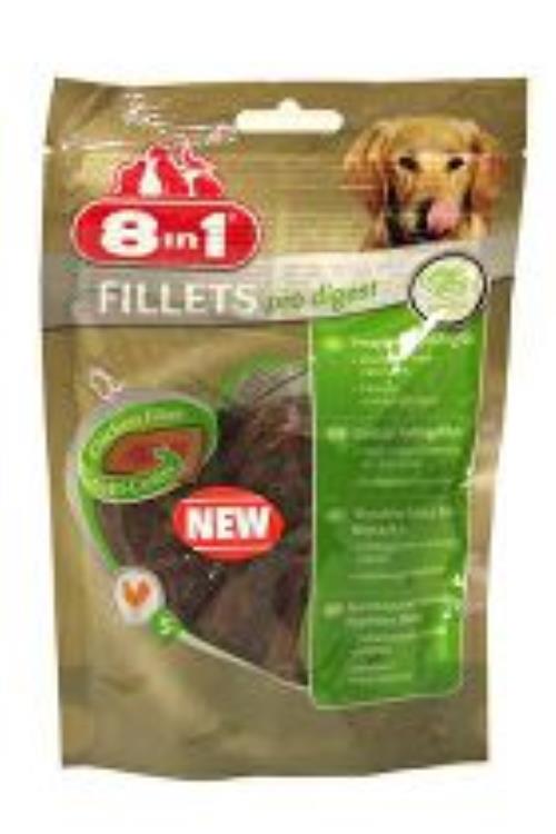 Treats 8in1 Filé na trávenie S 80g + Množstevná zľava