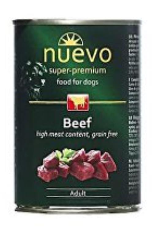Nuevo pes adult Hovädzie konz. 400g + Množstevná zľava