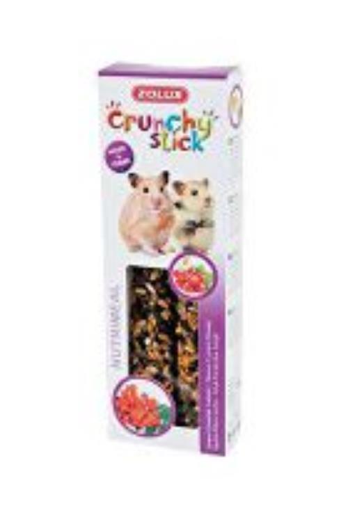 CRUNCHY STICK ríbezľový/jelšový pamlsok pre škrečky Zolux