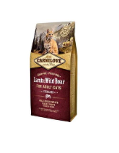 Carnilove Cat Lamb & Wild Boar Adult Sterilised 2kg