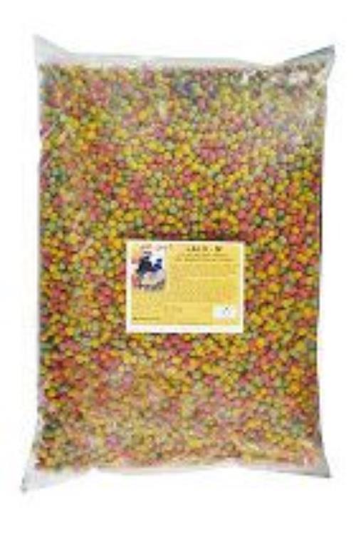 Krmivo pre papagáje a extrudy s mäkkým telom LALO-M. 0,75 kg