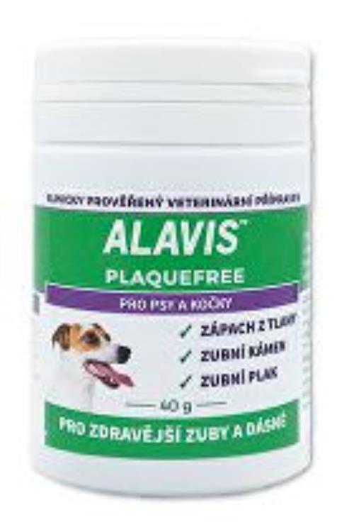 Alavis Plaque Free pre psy a mačky 40g