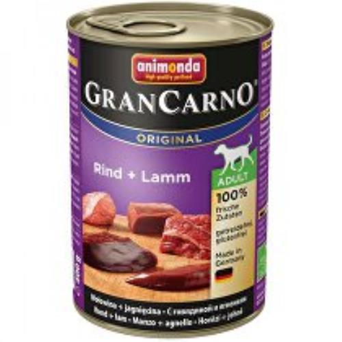 Animonda GRANCARNO cons. DOSPELÍ hovädzie/jahňacie mäso 400g + Množstevná zľava