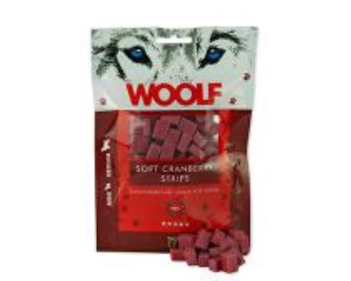 WOOLF pochúťka Soft Cranberry Strips 100g + Množstevná zľava