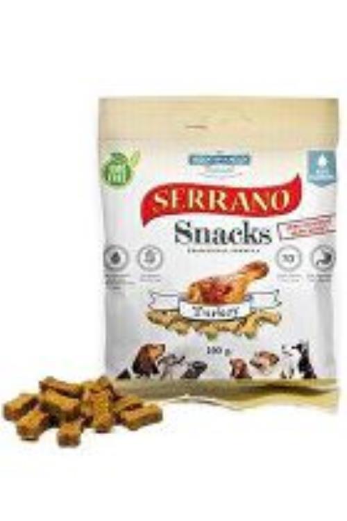 Serrano Snack pre psa - morčacie mäso 100g + Množstevná zľava