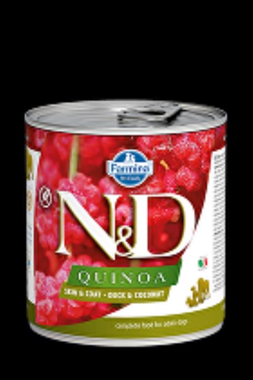 N&D DOG QUINOA Duck & Coconut 285g + Množstevná zľava