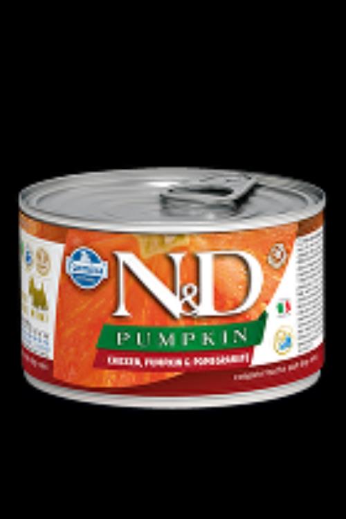 N&D DOG PUMPKIN Adult Chicken & Pomegranate Mini 140g + Množstevná zľava