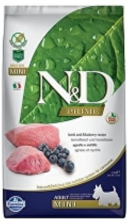 N&D PRIME DOG Adult Mini Lamb & Blueberry 800g