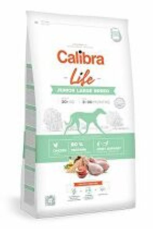 Calibra Dog Life Junior Large Breed Chicken 12kg + malé balenie zadarmo