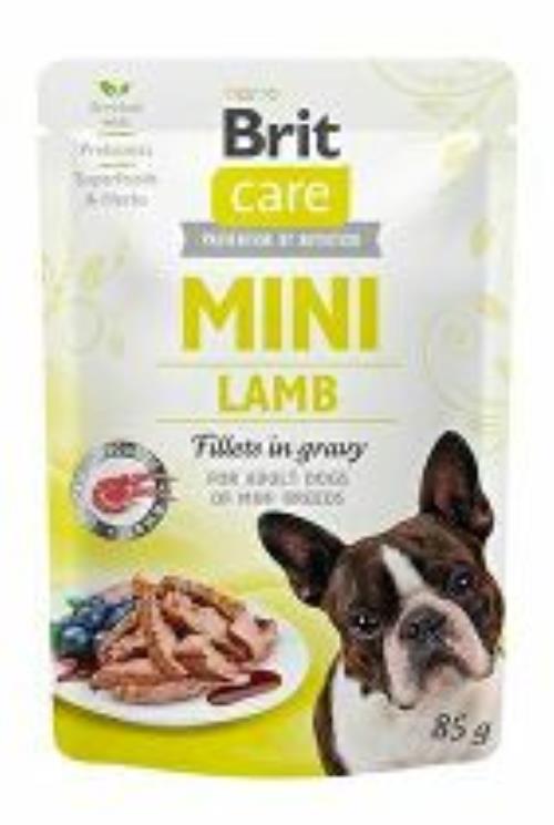 Brit Care Dog Mini Lamb fillets in gravy 85g + Množstevná zľava