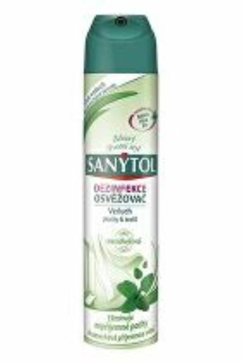 SANYTOL dezinfekčný osviežovač vzduchu s mentolovou vôňou 300 ml