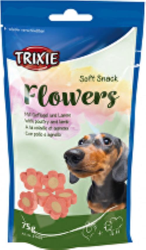 Esquisita Flowers jahňacie/kuracie kvety pre psov 75g TR + Množstevná zľava