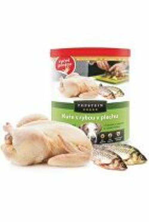 Topstein Kuracie mäso s rybou v plechovke 800 g + Množstevná zľava