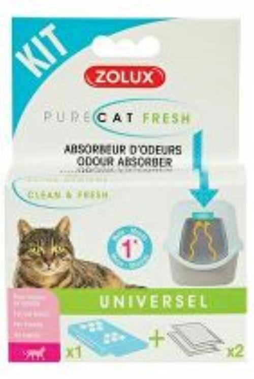PURECAT Set osviežovač a pohlcovač pachov Zolux