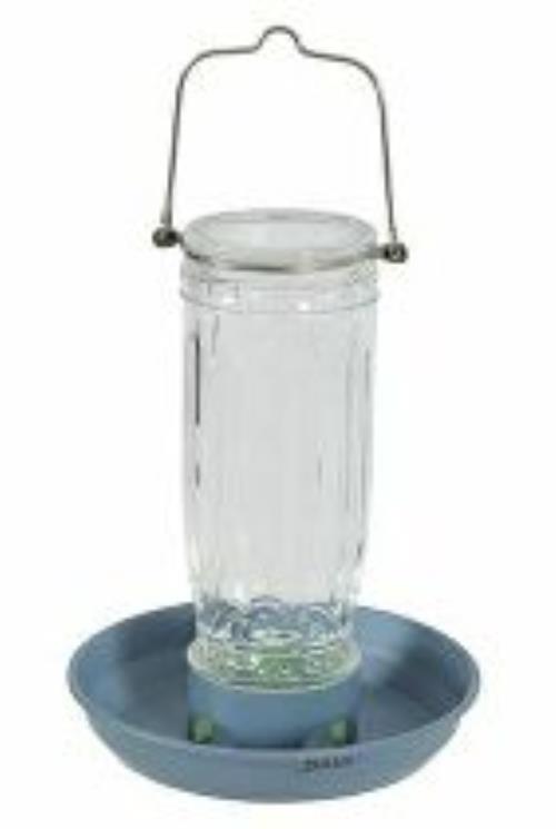 Vonkajší podávač GLASS sklo modré Zolux