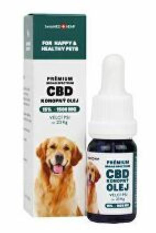 CBD olej pre veľké psy 15%, 10ml