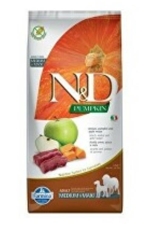 N&D Pumpkin DOG Adult M/L Zverina a jablko 12kg