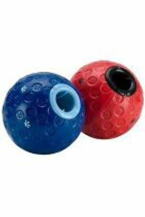 Hračka pre psov BUSTER Treat ball, červená, veľkosť S