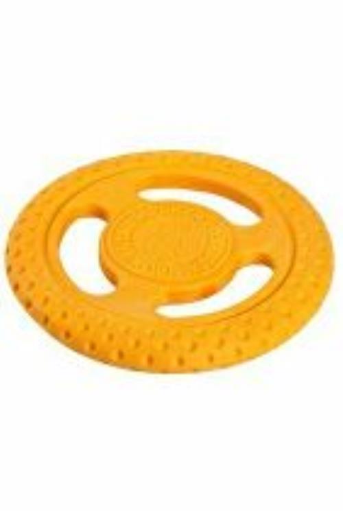 Hračka pre psov FRISBEE MAXI float. z TPR peny, oranžová KW