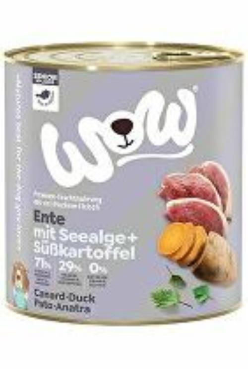 WOW Konzervovaná kačka so sladkými zemiakmi Senior 800g + Množstevná zľava