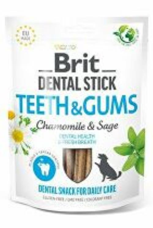 Brit Dog Dental Stick Teeth&Gums Chamomile&Sage 7ks + Množstevná zľava