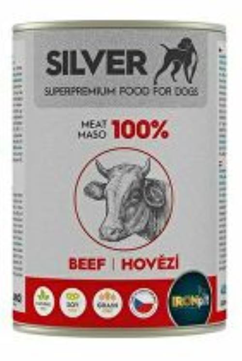 IRONpet Silver Dog Beef 400g + Množstevná zľava
