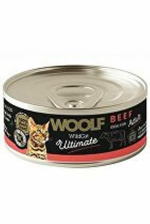 WOOLF Wildcat Ultimate Konz Hovädzia paštéta 85g