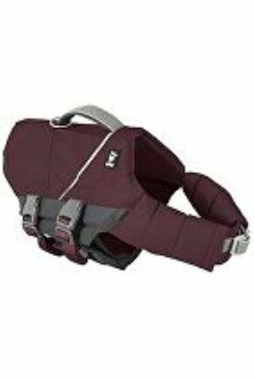 Plavecká vesta Hurtta Life Savior ECO baklažán 10-15kg + miska zadarmo