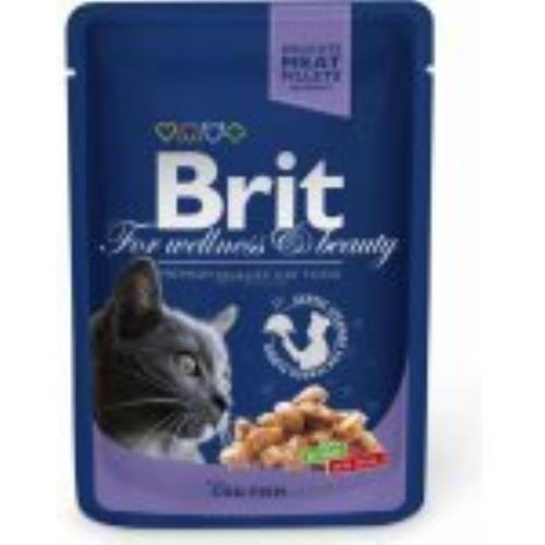 Brit Premium kapsička pre mačky s treskou 100g + Množstevná zľava